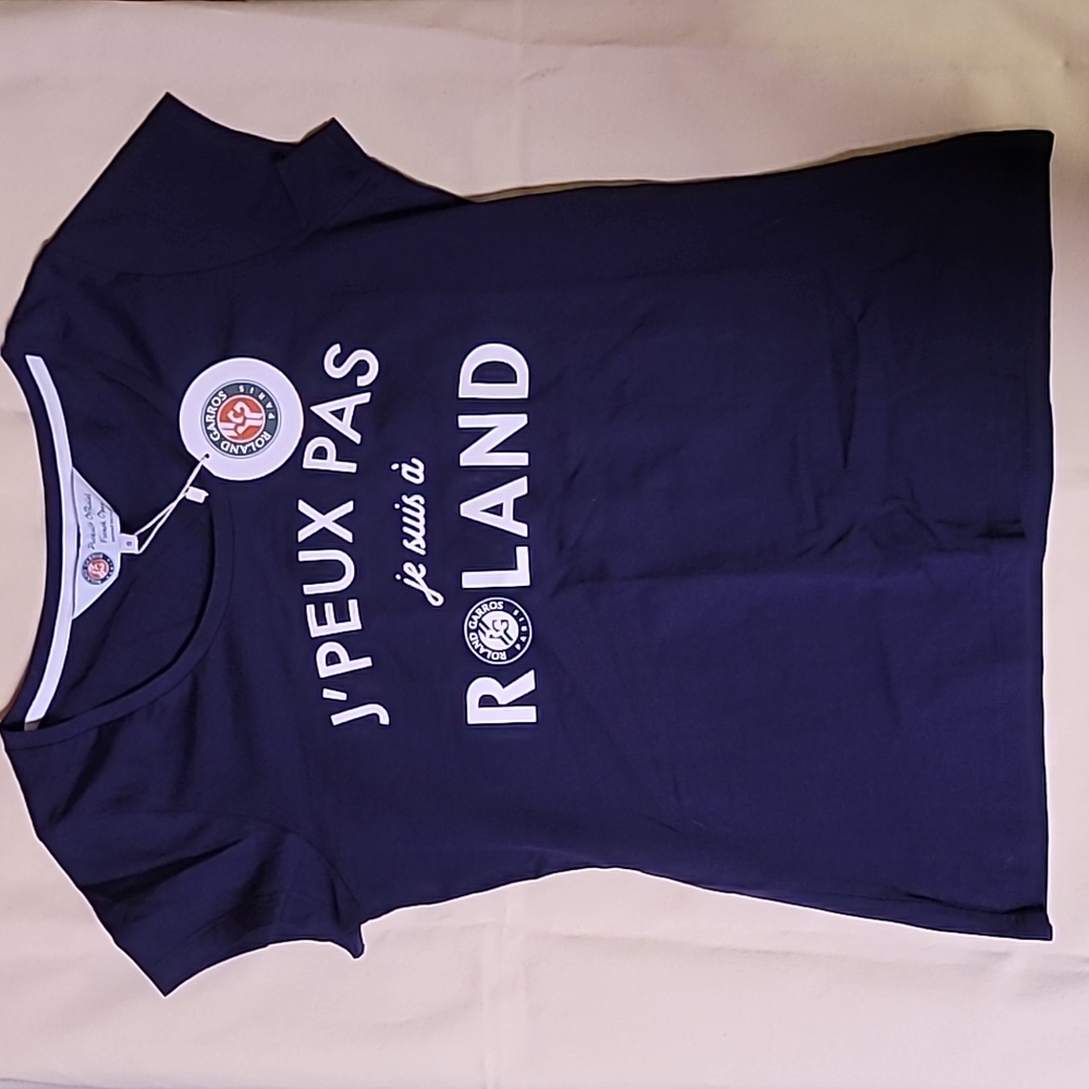 Brand New with Tags. Official French Open. Roland Garos Stadium. Paris France. S